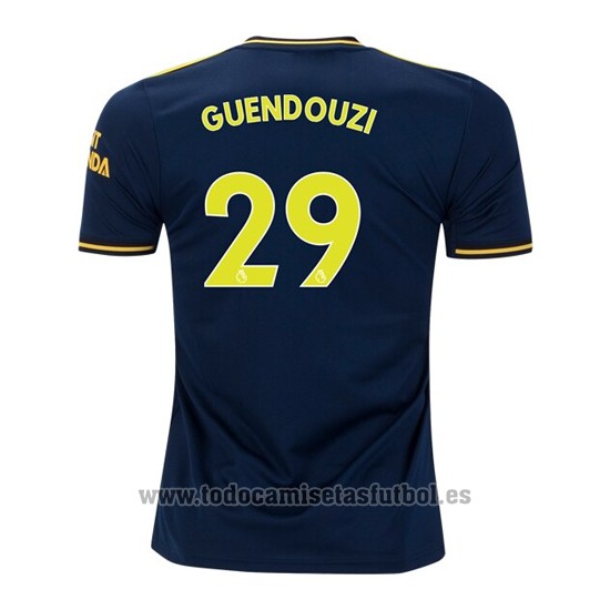 Camiseta Arsenal Jugador Guendouzi 3ª 2019-2020